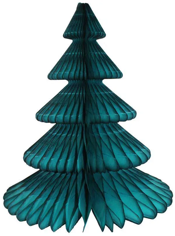 17" Tissue Paper Christmas Trees (Choose your color)