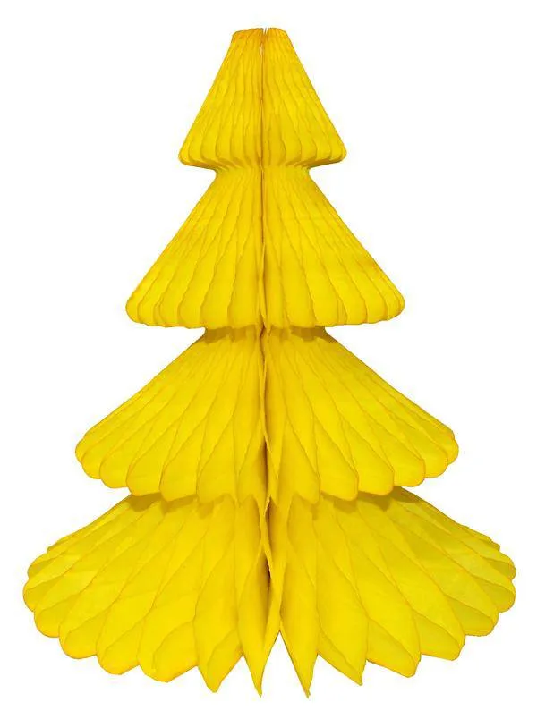 17" Tissue Paper Christmas Trees (Choose your color)