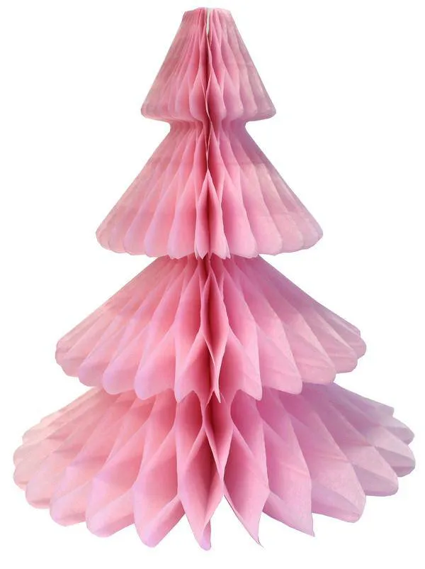 17" Tissue Paper Christmas Trees (Choose your color)