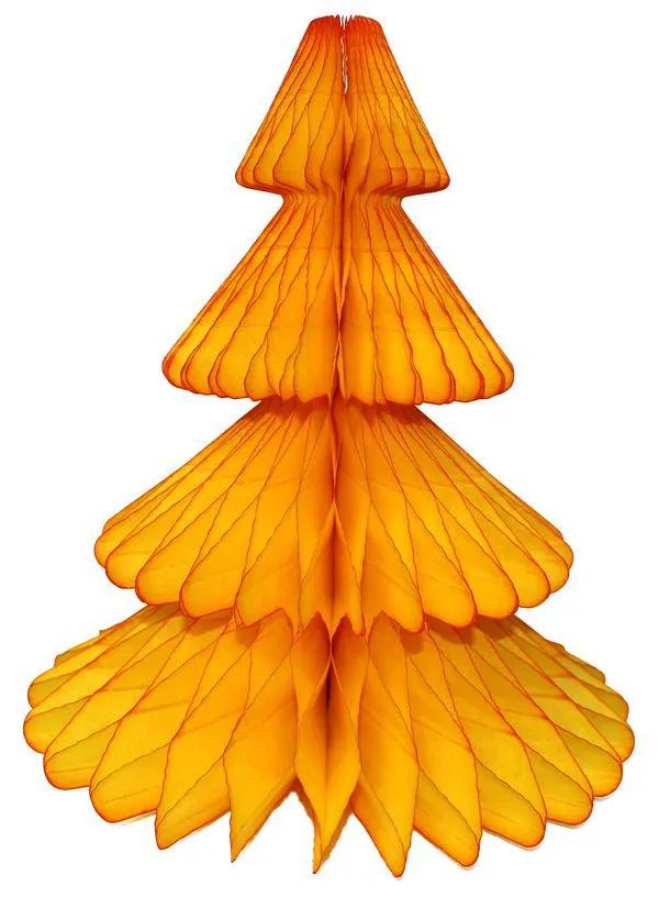17" Tissue Paper Christmas Trees (Choose your color)