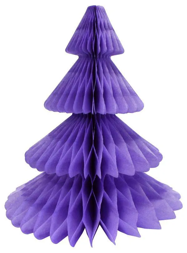 17" Tissue Paper Christmas Trees (Choose your color)