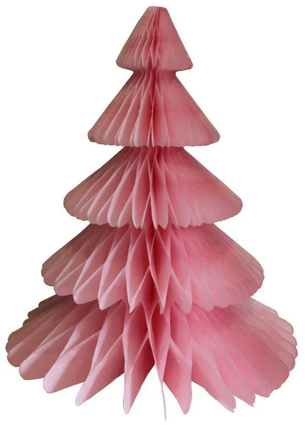 17" Tissue Paper Christmas Trees (Choose your color)