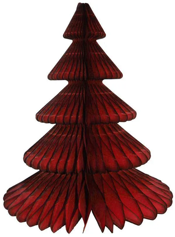 17" Tissue Paper Christmas Trees (Choose your color)