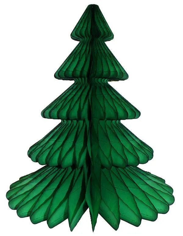 17" Tissue Paper Christmas Trees (Choose your color)