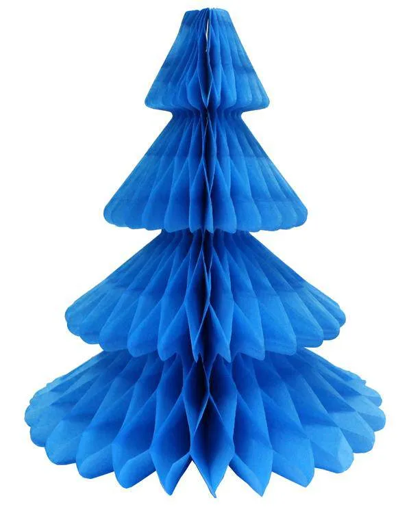 17" Tissue Paper Christmas Trees (Choose your color)