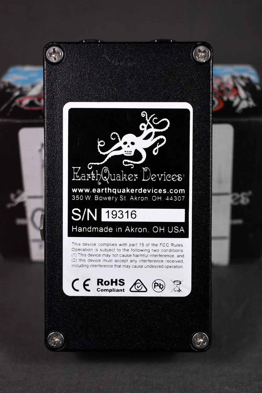 2021 EarthQuaker Devices Afterneath V3