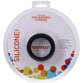 Advanced C-Ring Onyx Black Cock Ring from Tantus
