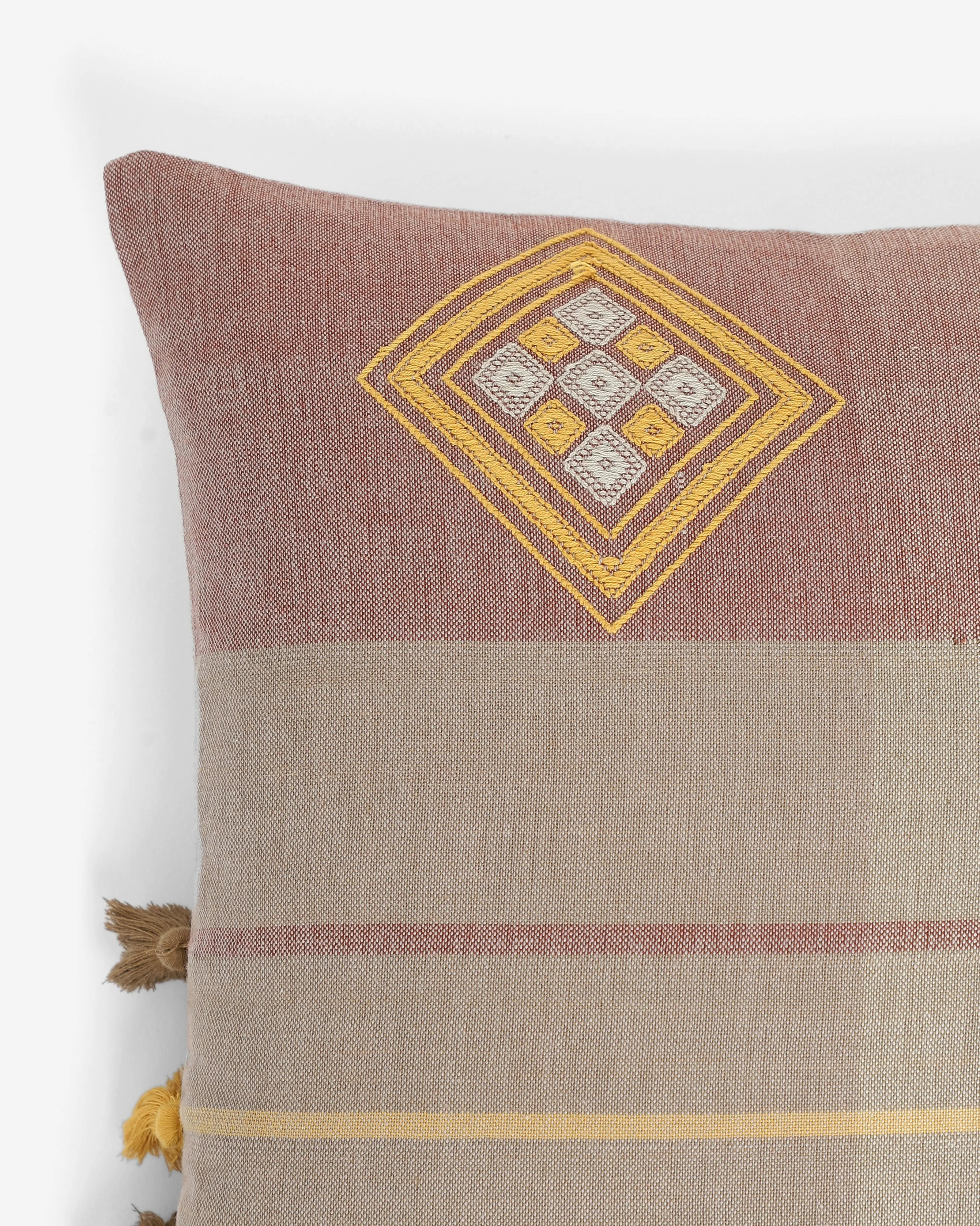 Afridi Extra Weft Cotton Cushion Cover