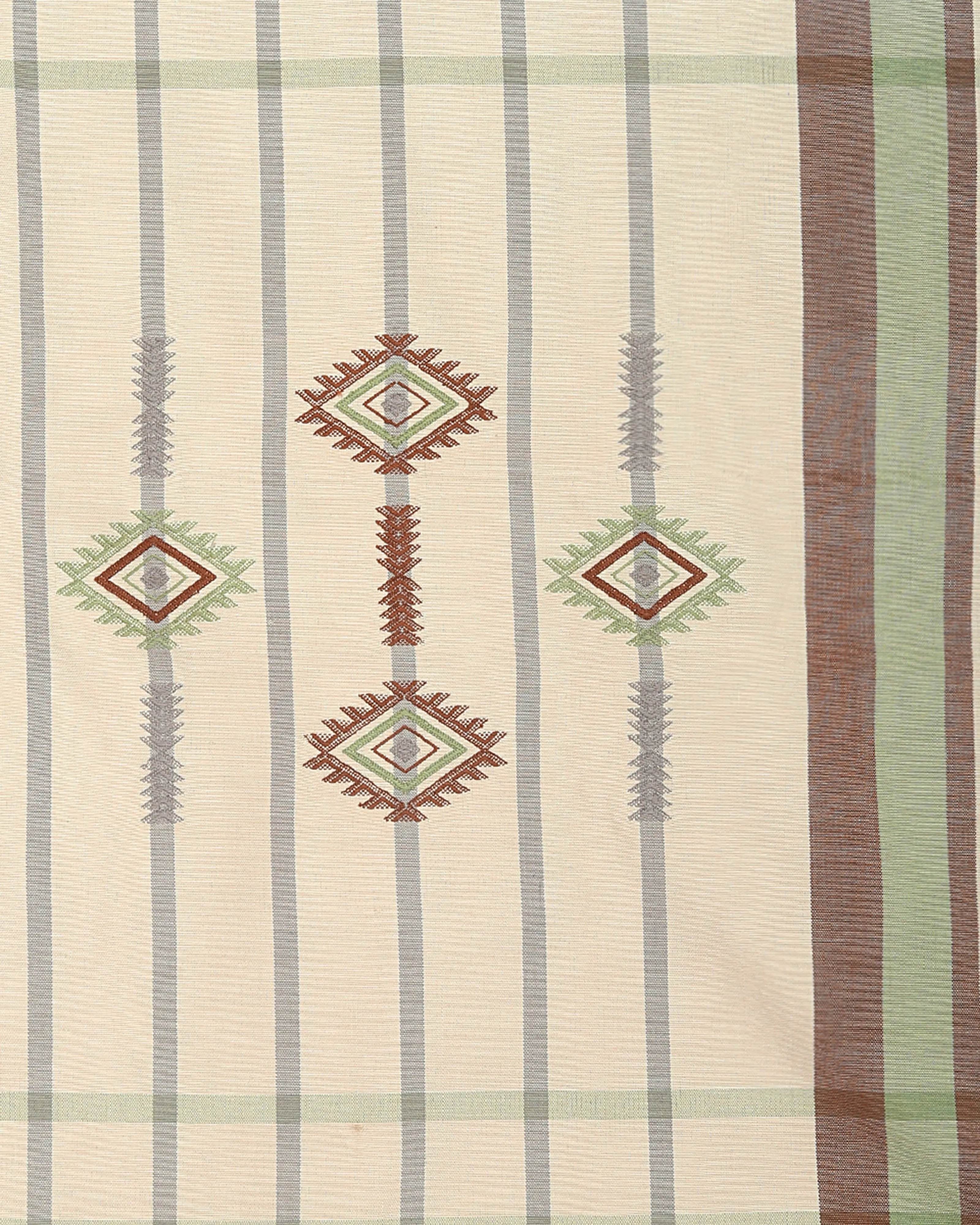 Agata Extra Weft Cotton Table Cover