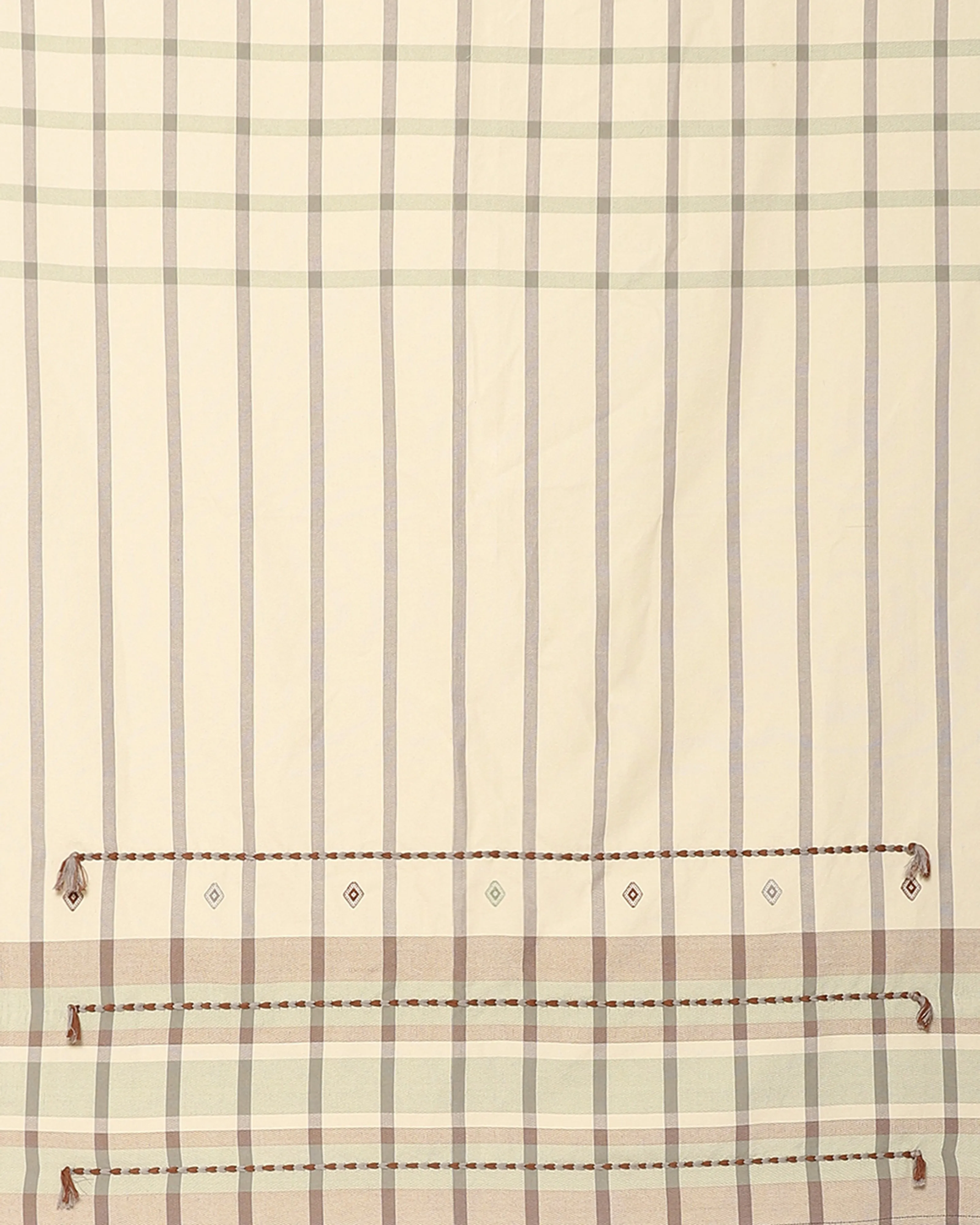 Agata Extra Weft Cotton Table Cover