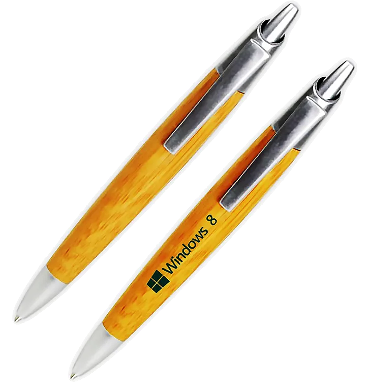 AMS-069-BP - ECO FRIENDLY WOODEN PENS