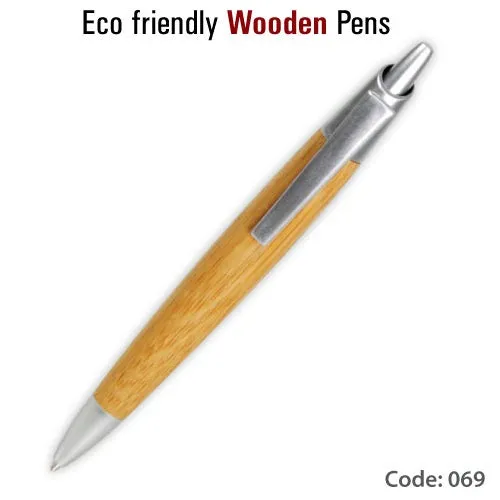 AMS-069-BP - ECO FRIENDLY WOODEN PENS