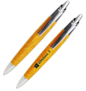 AMS-069-BP - ECO FRIENDLY WOODEN PENS