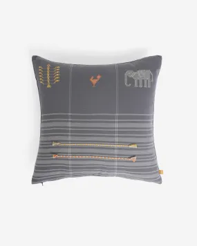 Appu Extra Weft Cotton Cushion Cover