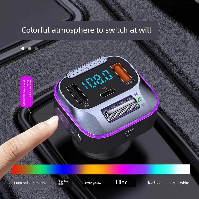 Aux Bluetooth Converter Lossless MP3 Fast Charge Car