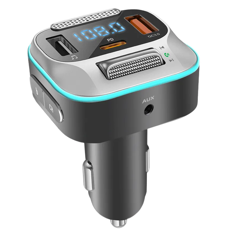 Aux Bluetooth Converter Lossless MP3 Fast Charge Car