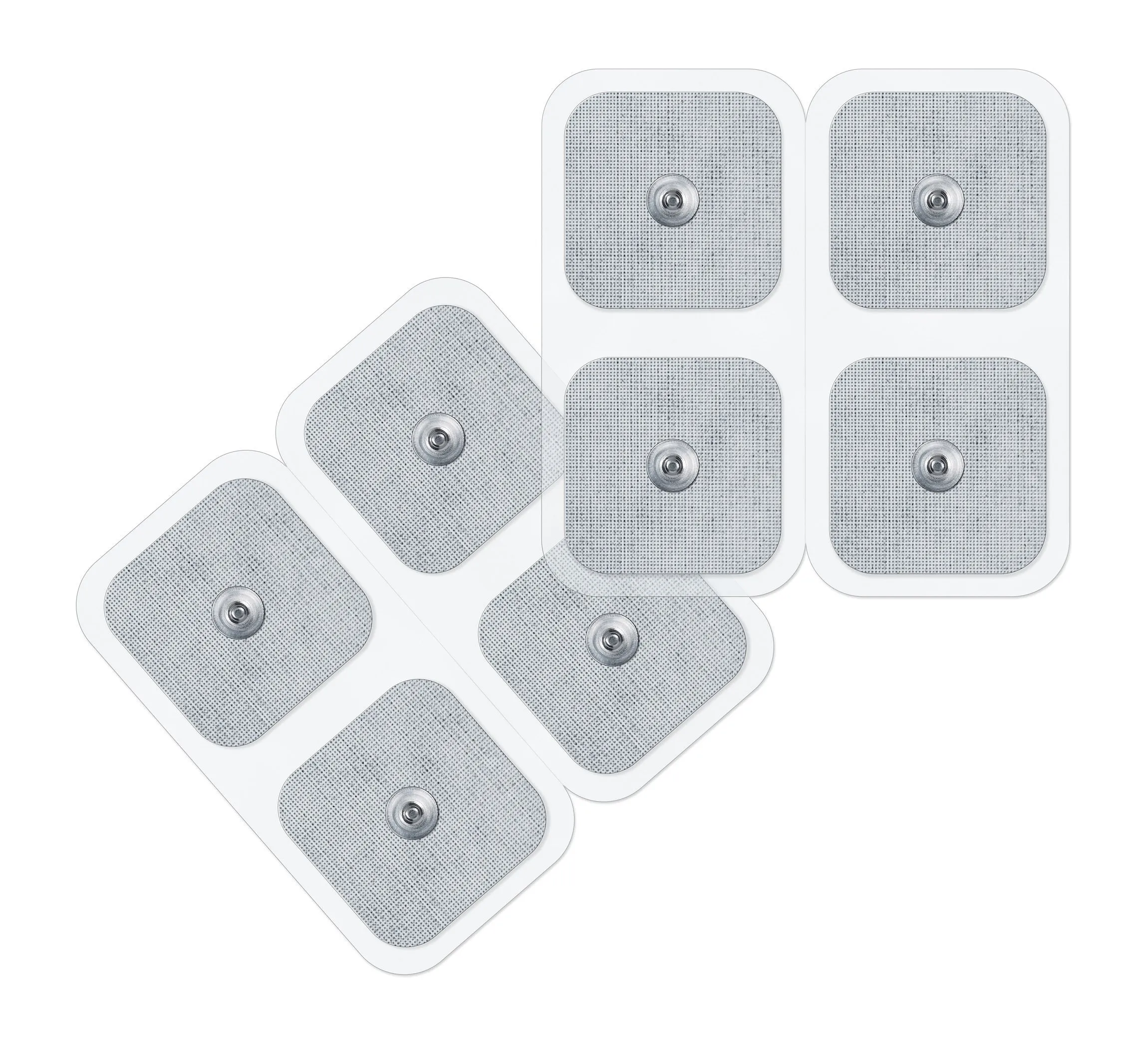 Beurer Replacement Set of Self-Adhesive Gel Electrode Pads, 45 x 45 mm, Electrodes for TENS and EMS, suitable for EM 49 / EM 80 / EM 41 / EM 40 8 Electrodes