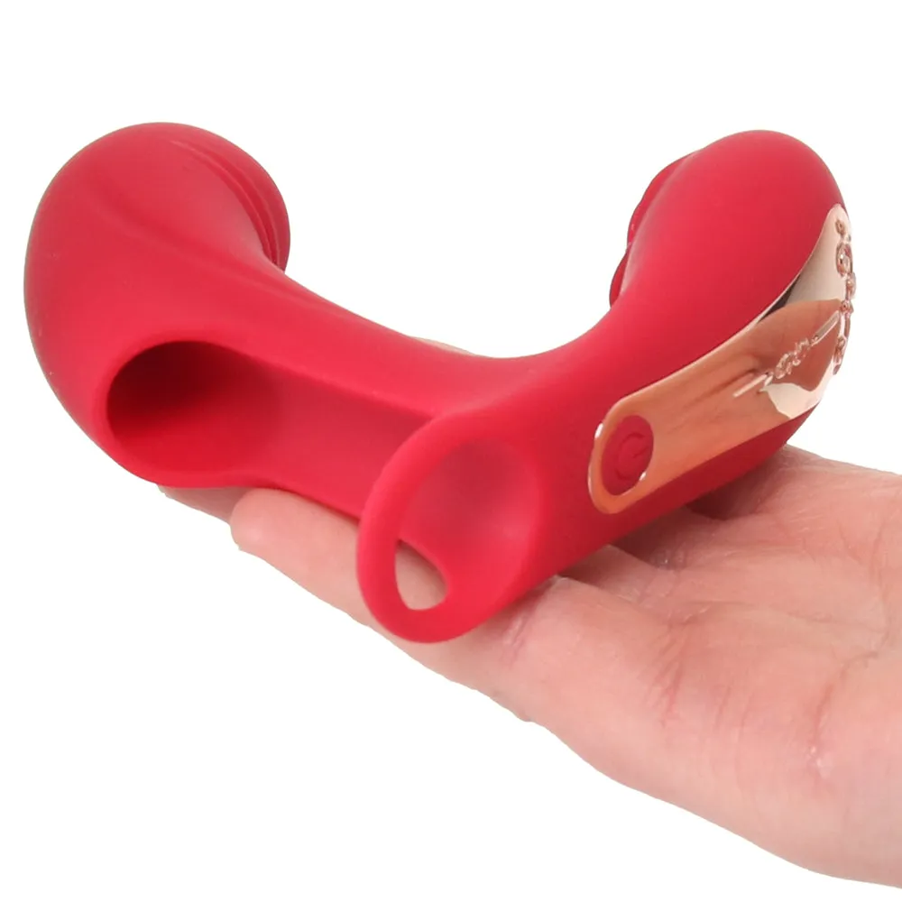 Bloomgasm Rose Touch Finger Vibe