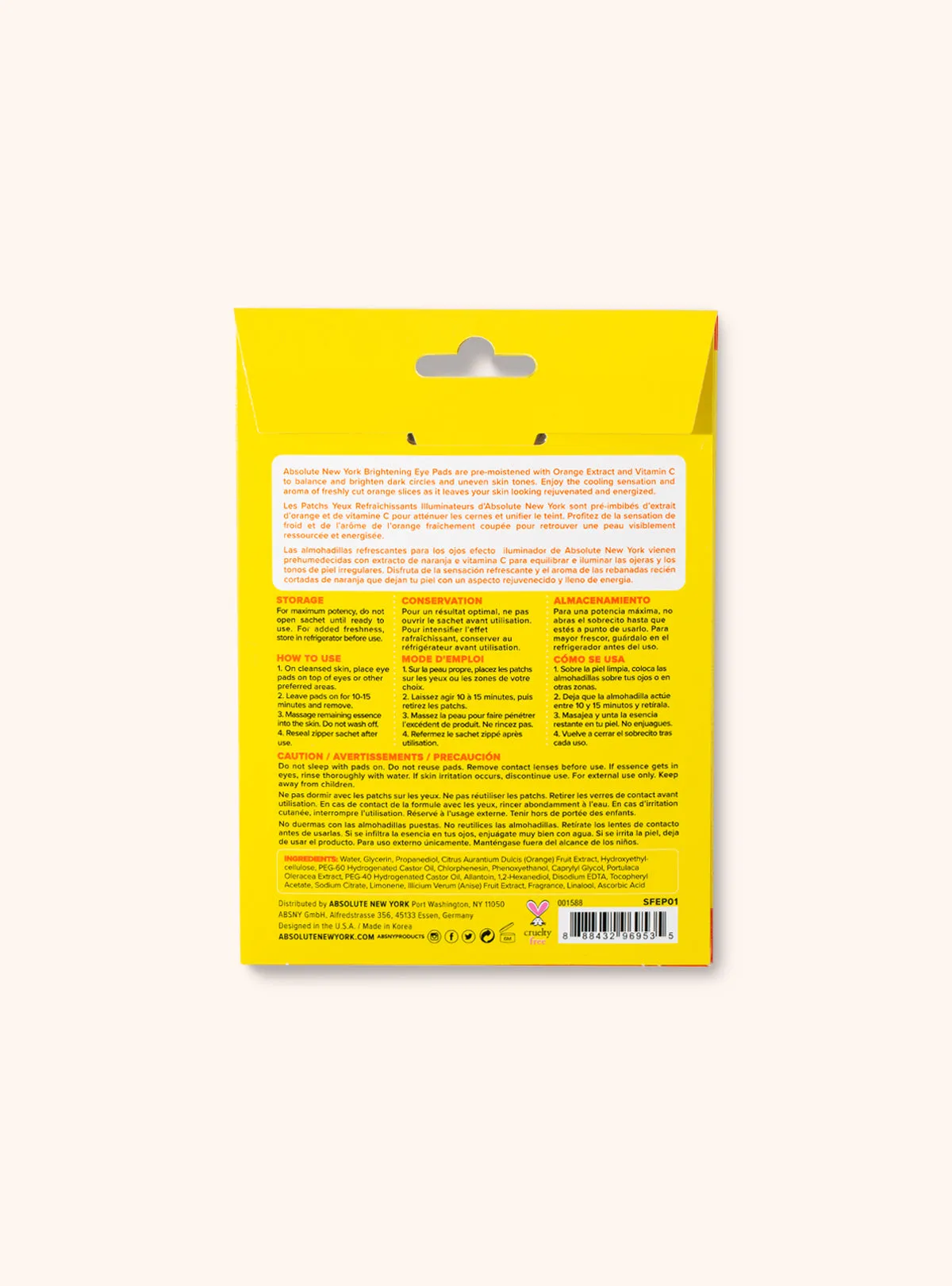 Brightening Cooling Eye Pads
