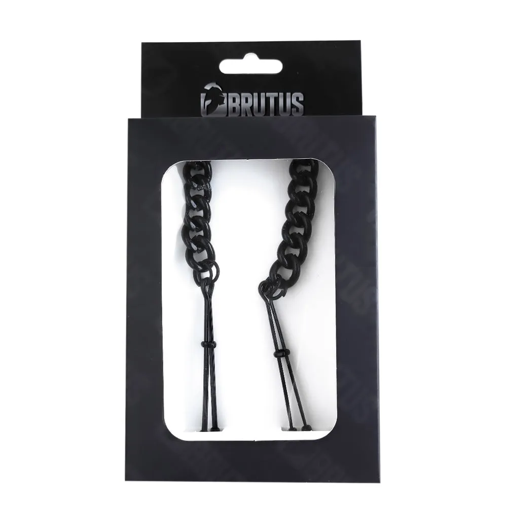 Brutus Tweezer Nipple Clamps - Black