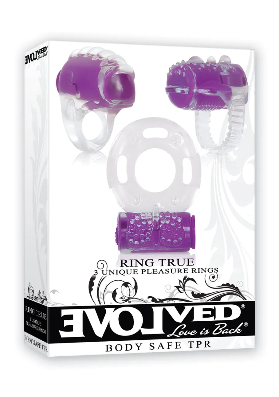 Buzzing Fun Trio: Vibrating Pleasure Rings for Couples