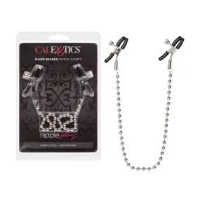Calexotics Silver Beaded Nipple Clamps