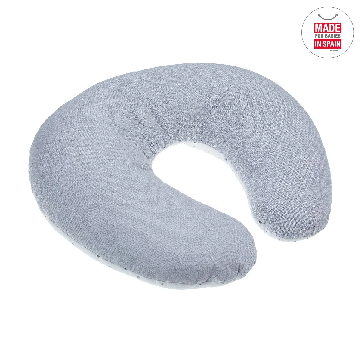 Cambrass Small Nursing Pillow Stela Grey/Star 53x45cm