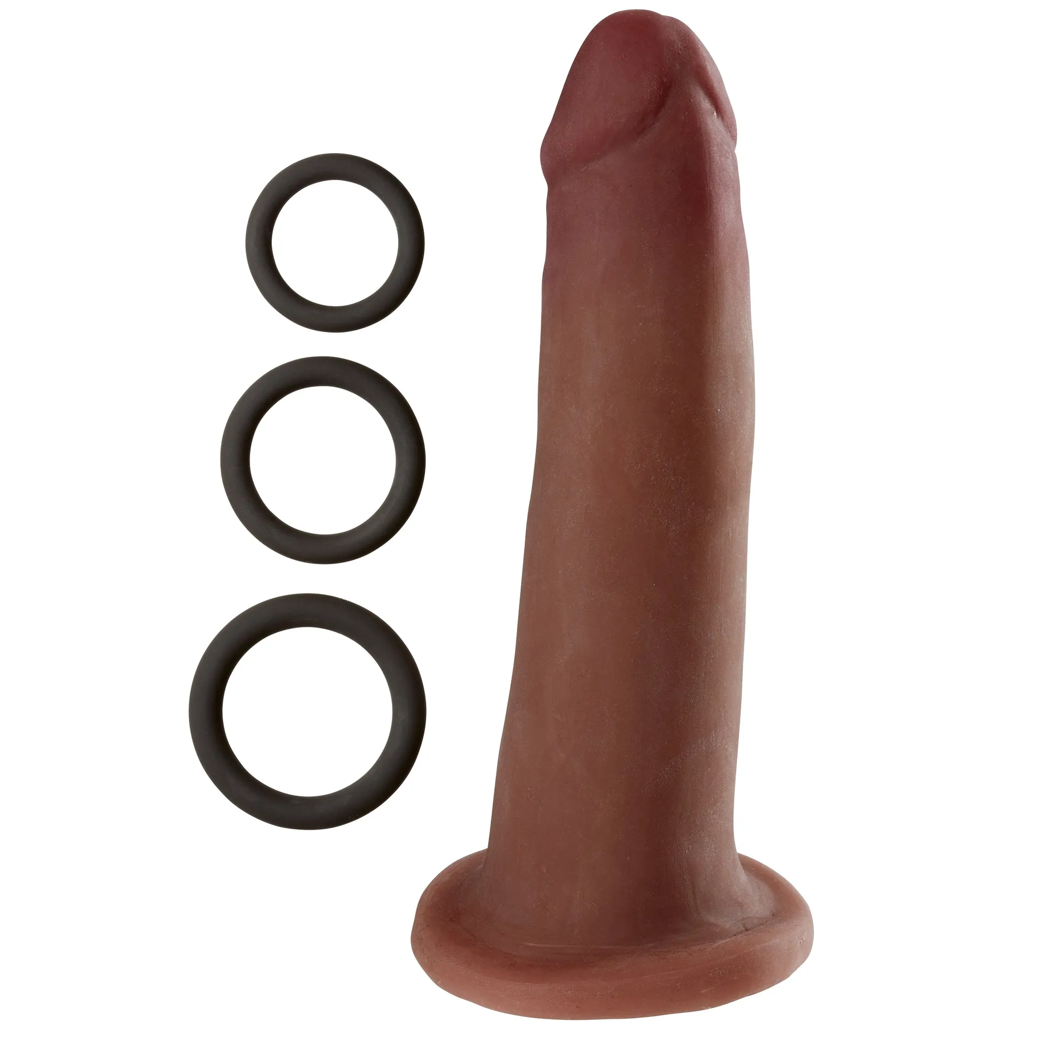 Cloud 9 Dual Density Real Touch 7in With No Balls Brown