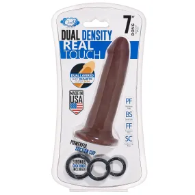 Cloud 9 Dual Density Real Touch 7in With No Balls Brown