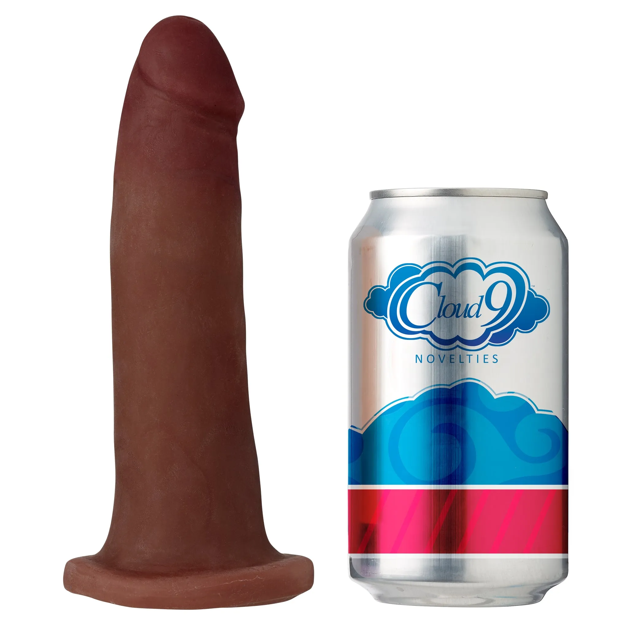 Cloud 9 Dual Density Real Touch 7in With No Balls Brown