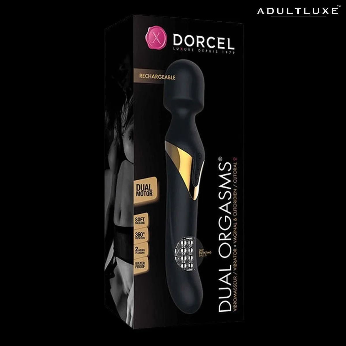 Dorcel Dual Orgasms Wand Vibrator