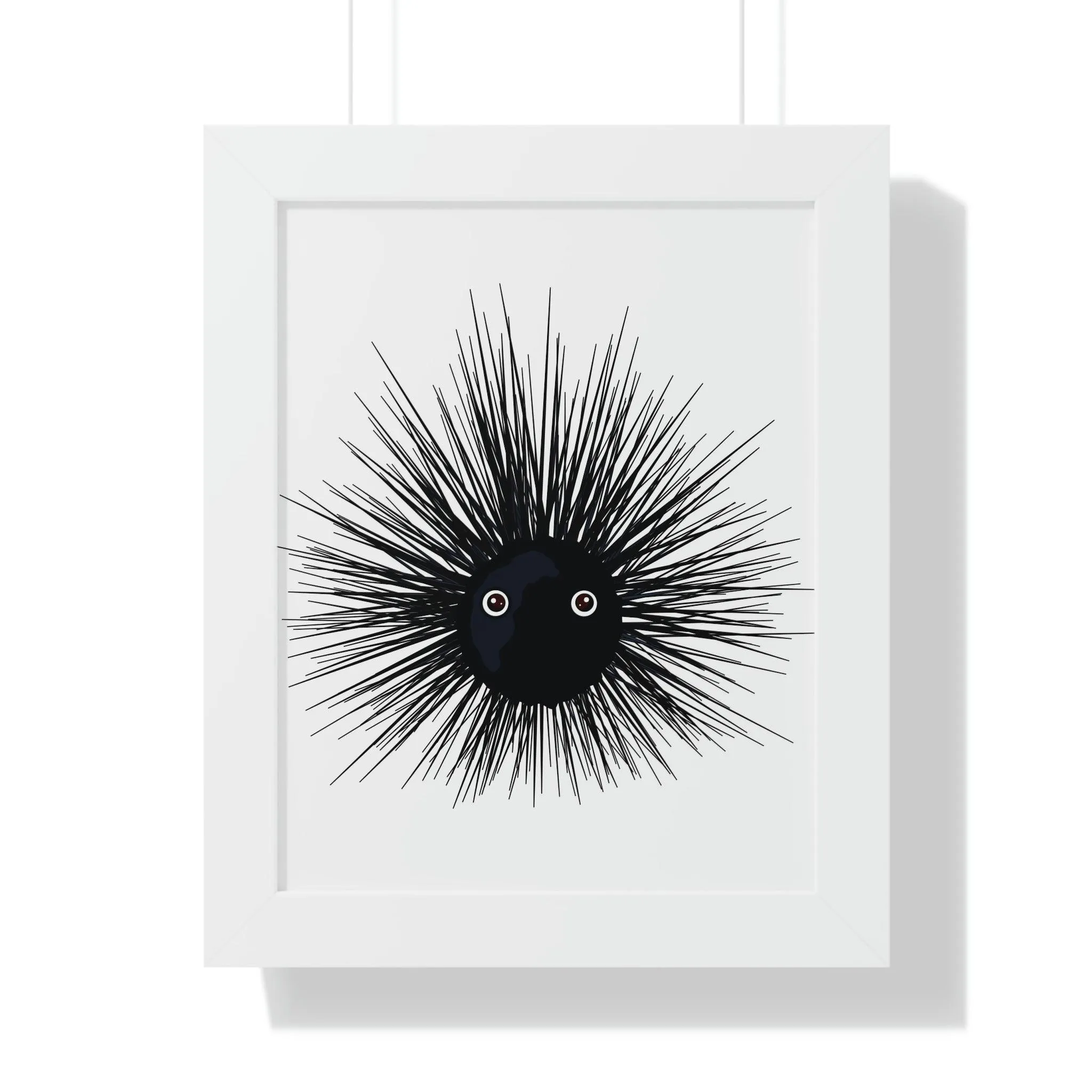 Eco-Conscious Vertical Art Print Series with Sustainable MDF Frames in Classic Colors