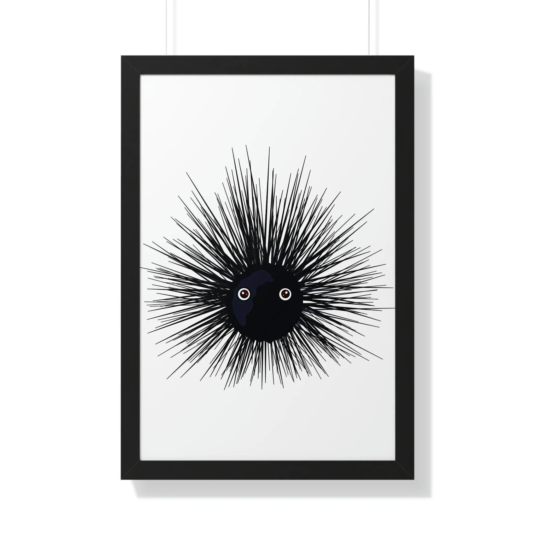 Eco-Conscious Vertical Art Print Series with Sustainable MDF Frames in Classic Colors