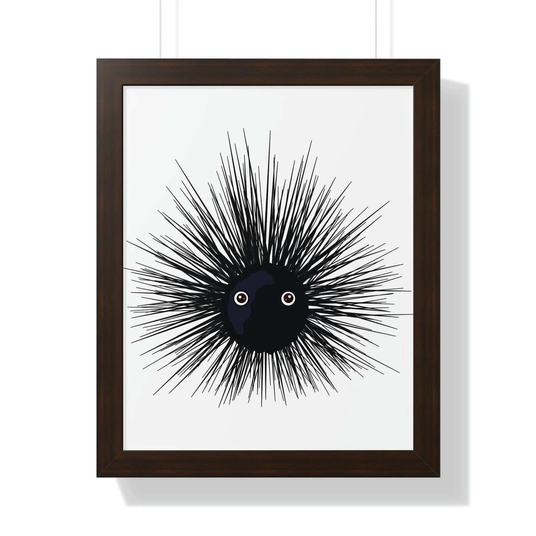 Eco-Conscious Vertical Art Print Series with Sustainable MDF Frames in Classic Colors