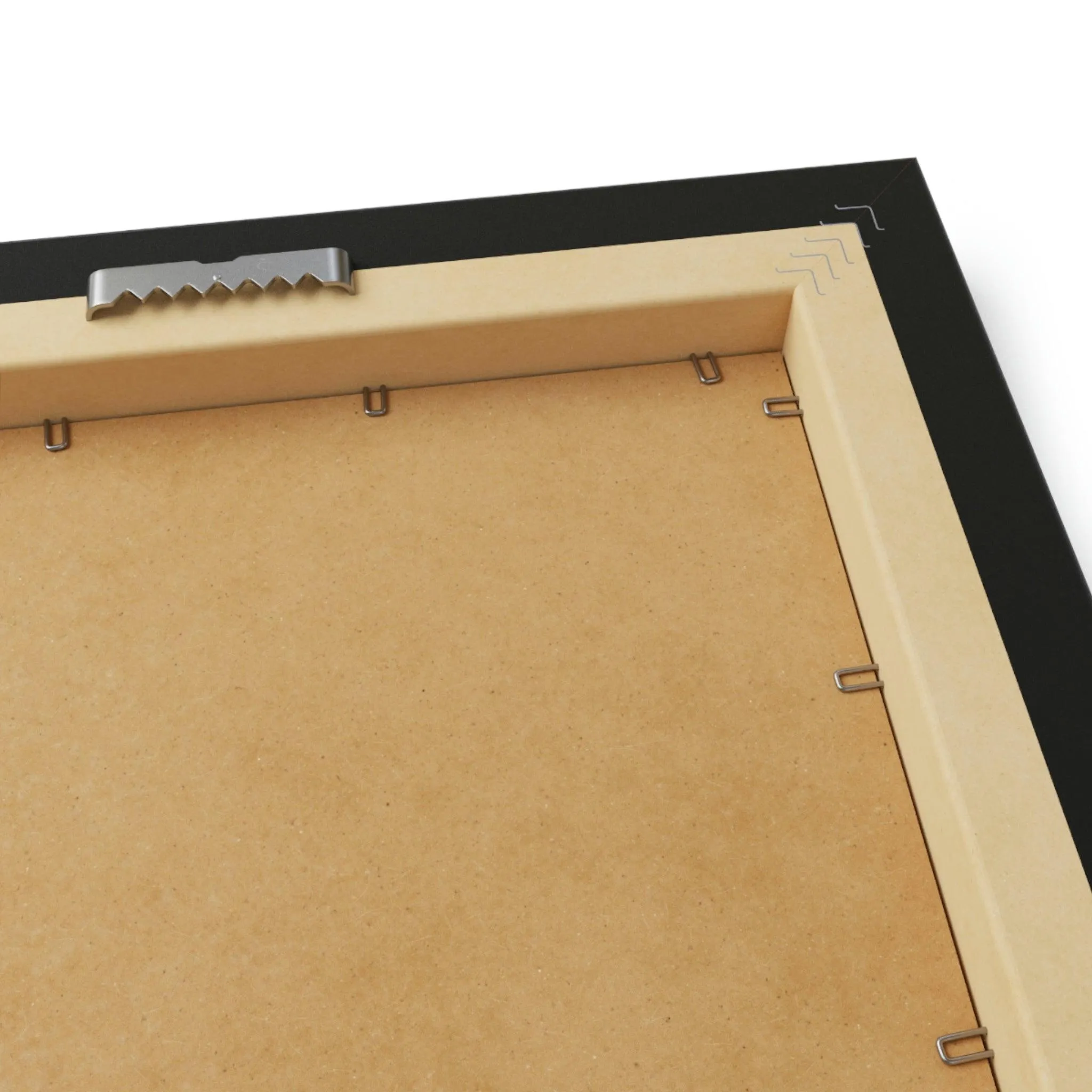 Eco-Conscious Vertical Art Print Series with Sustainable MDF Frames in Classic Colors