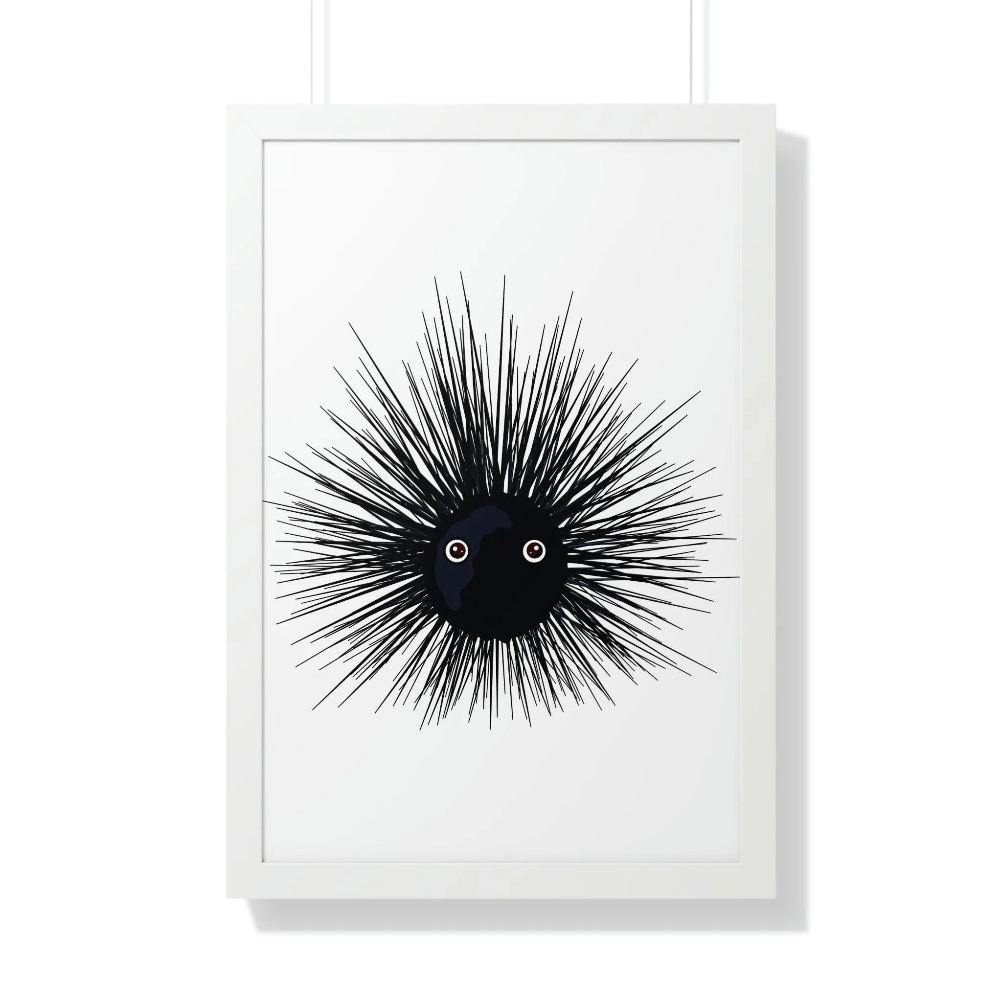 Eco-Conscious Vertical Art Print Series with Sustainable MDF Frames in Classic Colors