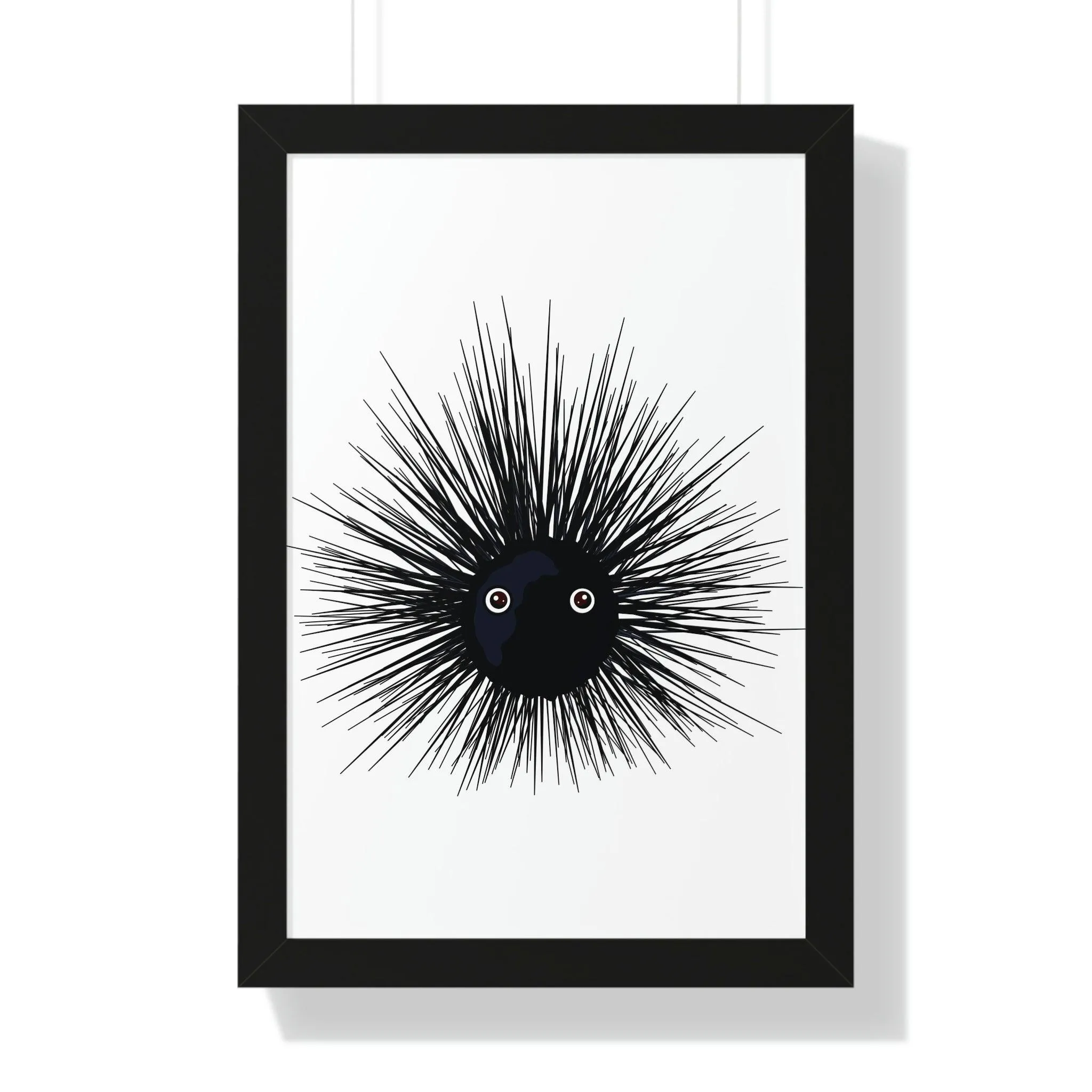 Eco-Conscious Vertical Art Print Series with Sustainable MDF Frames in Classic Colors