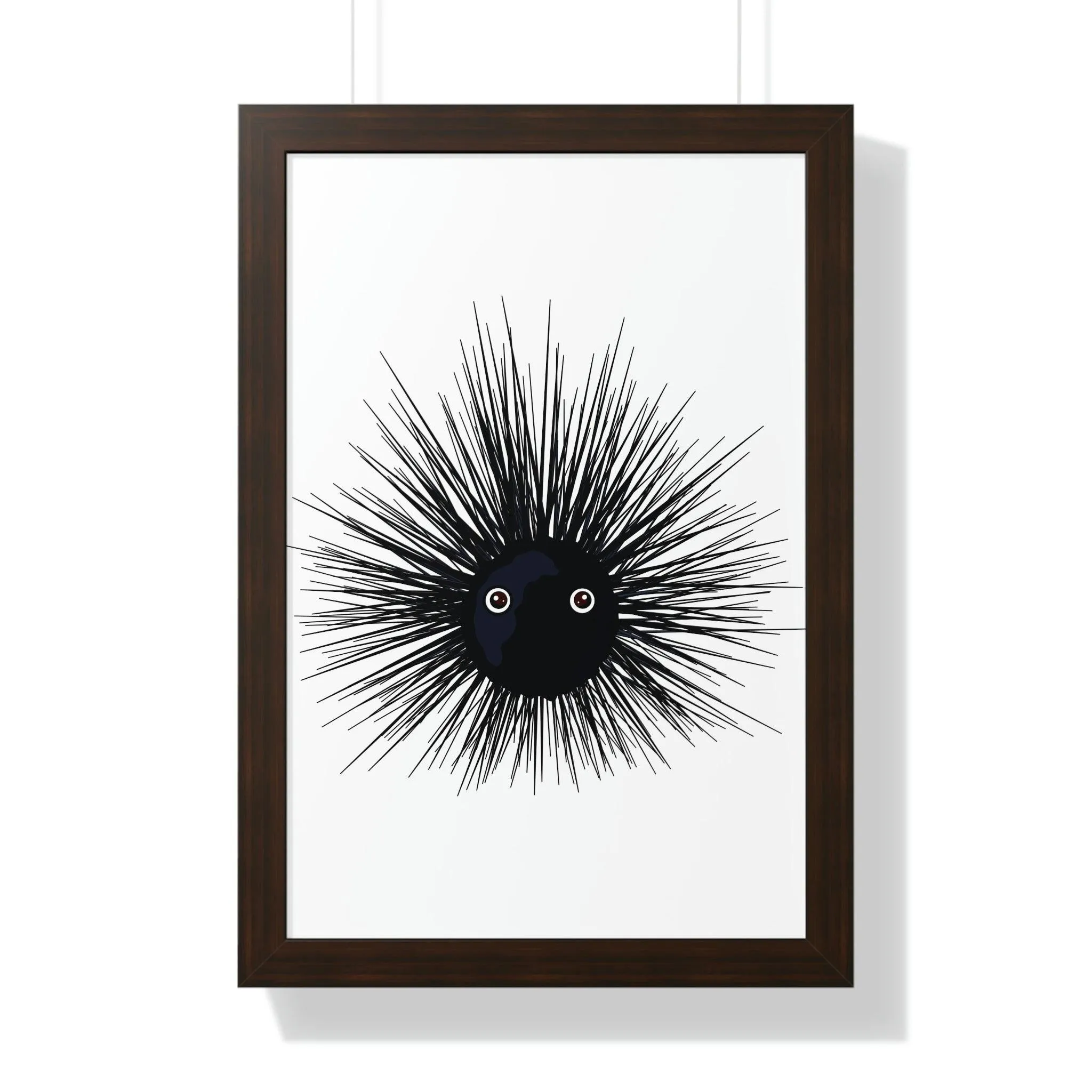 Eco-Conscious Vertical Art Print Series with Sustainable MDF Frames in Classic Colors