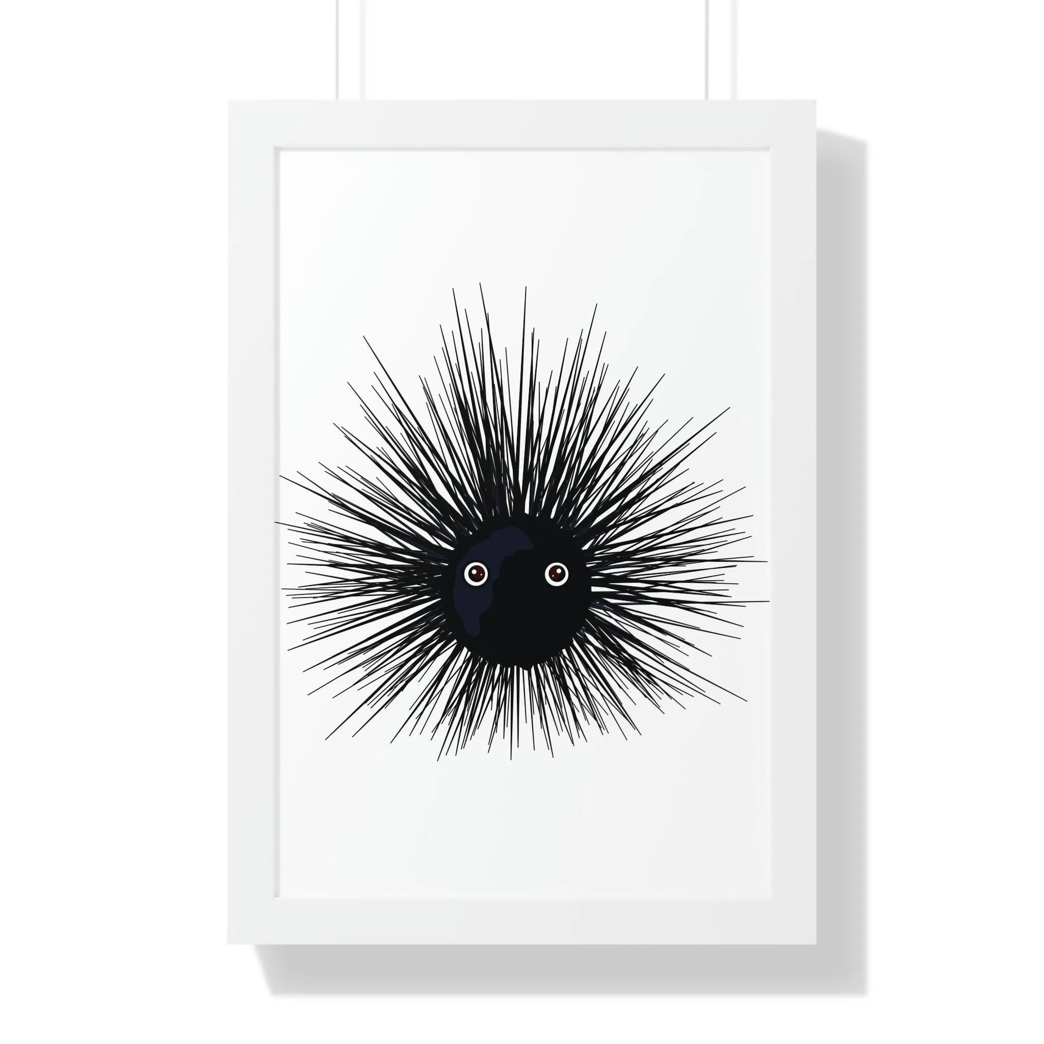 Eco-Conscious Vertical Art Print Series with Sustainable MDF Frames in Classic Colors