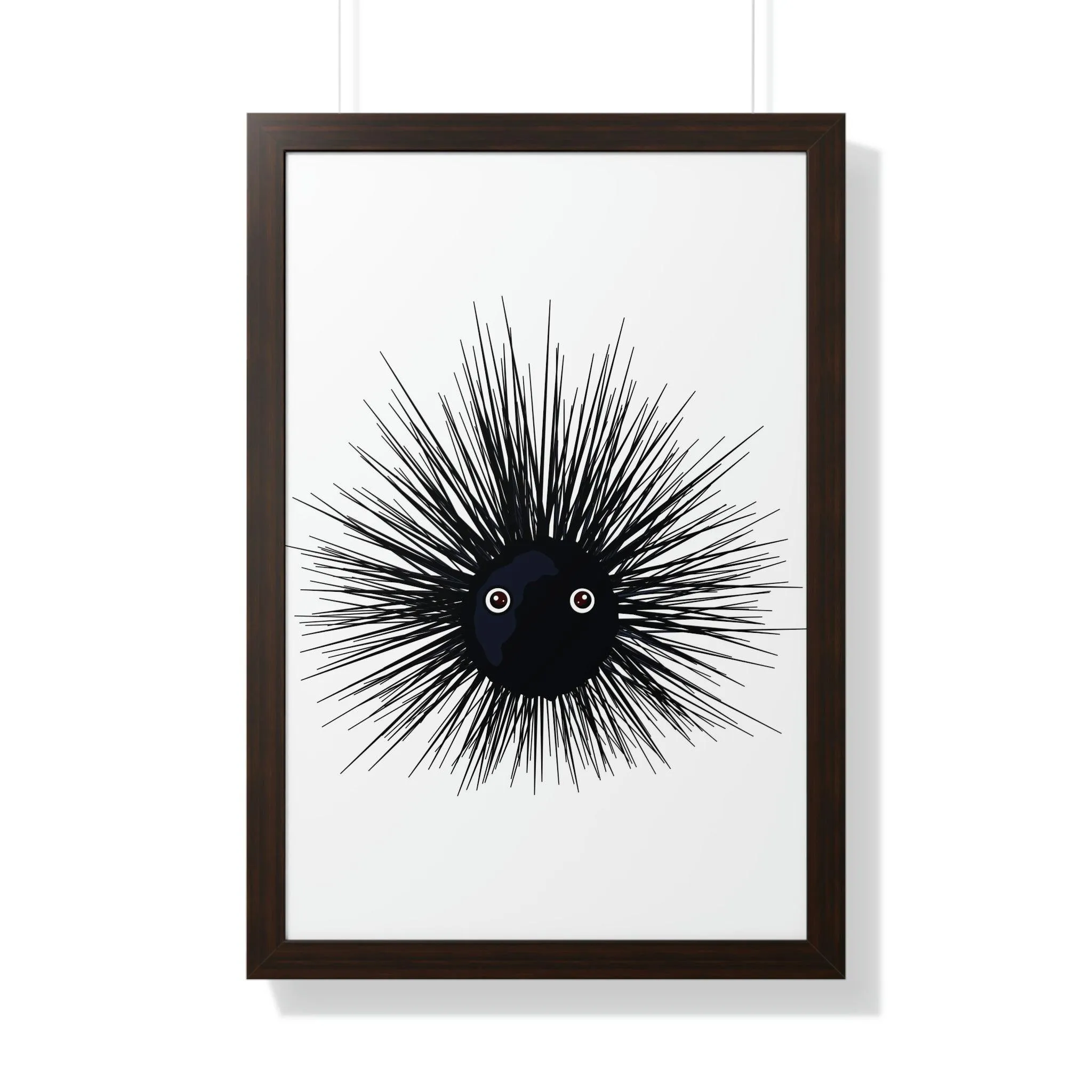 Eco-Conscious Vertical Art Print Series with Sustainable MDF Frames in Classic Colors