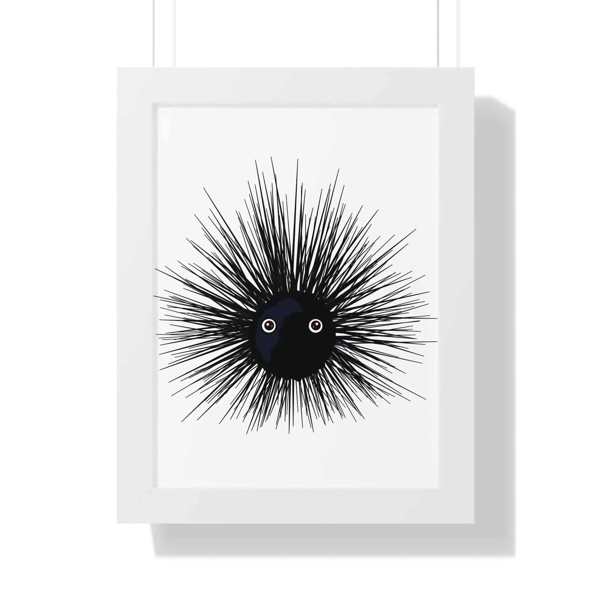 Eco-Conscious Vertical Art Print Series with Sustainable MDF Frames in Classic Colors