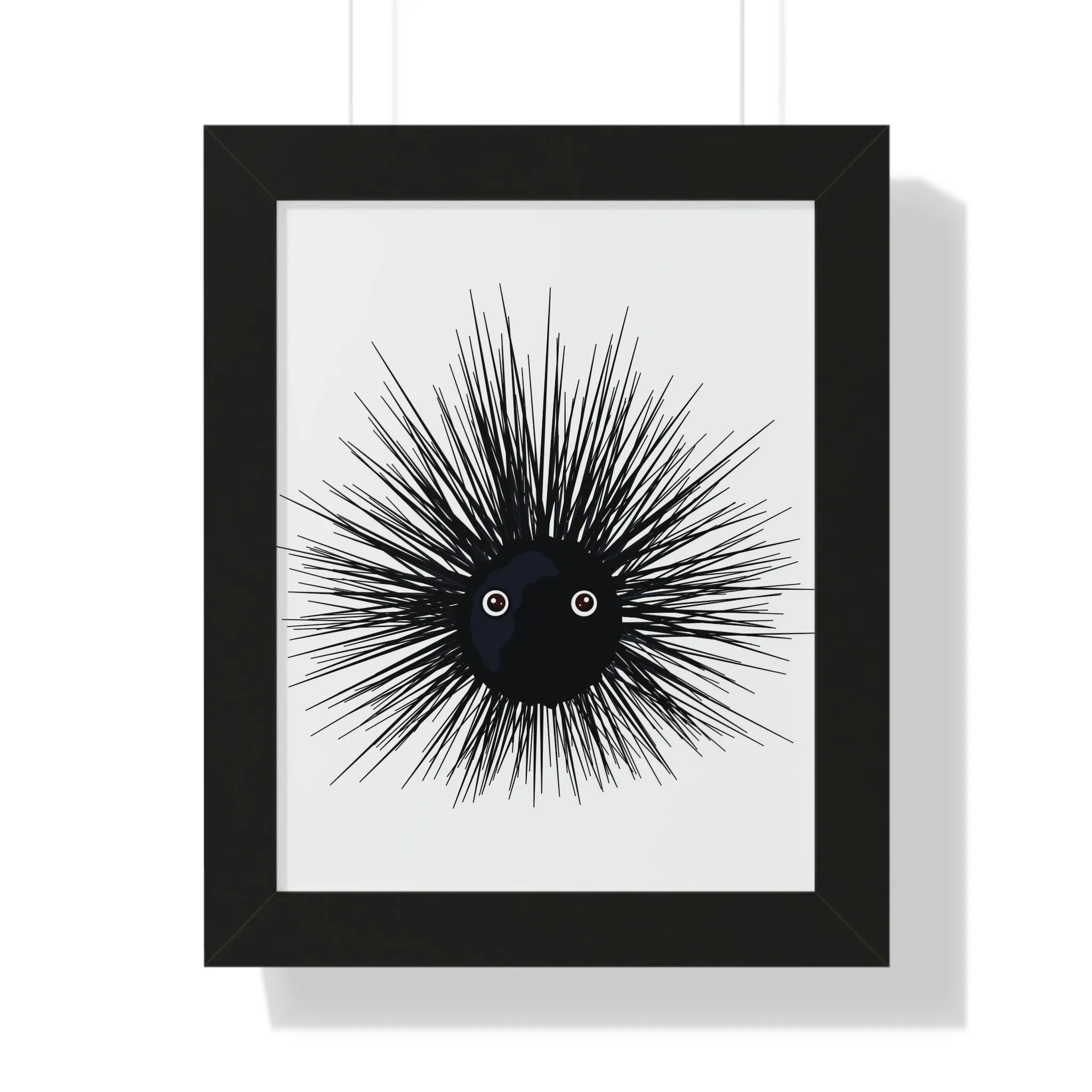 Eco-Conscious Vertical Art Print Series with Sustainable MDF Frames in Classic Colors