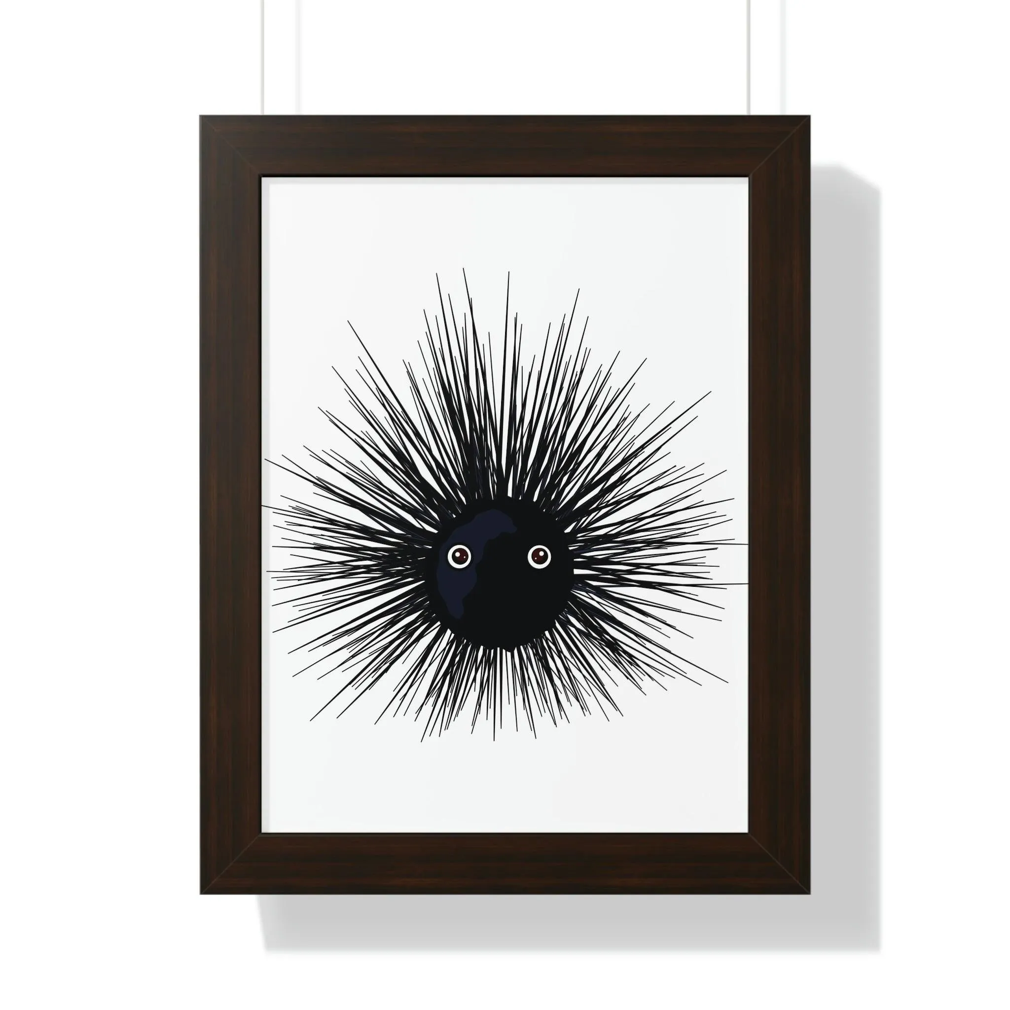 Eco-Conscious Vertical Art Print Series with Sustainable MDF Frames in Classic Colors