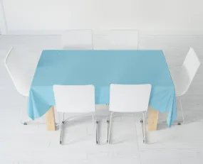 Eco-Friendly Paper Tablecloth Table Cover- Blue