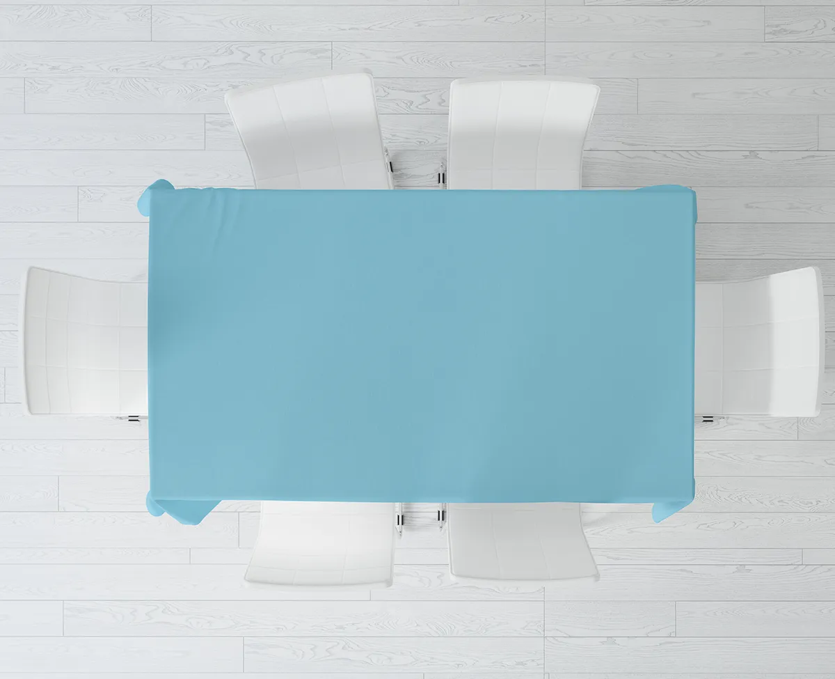 Eco-Friendly Paper Tablecloth Table Cover- Blue