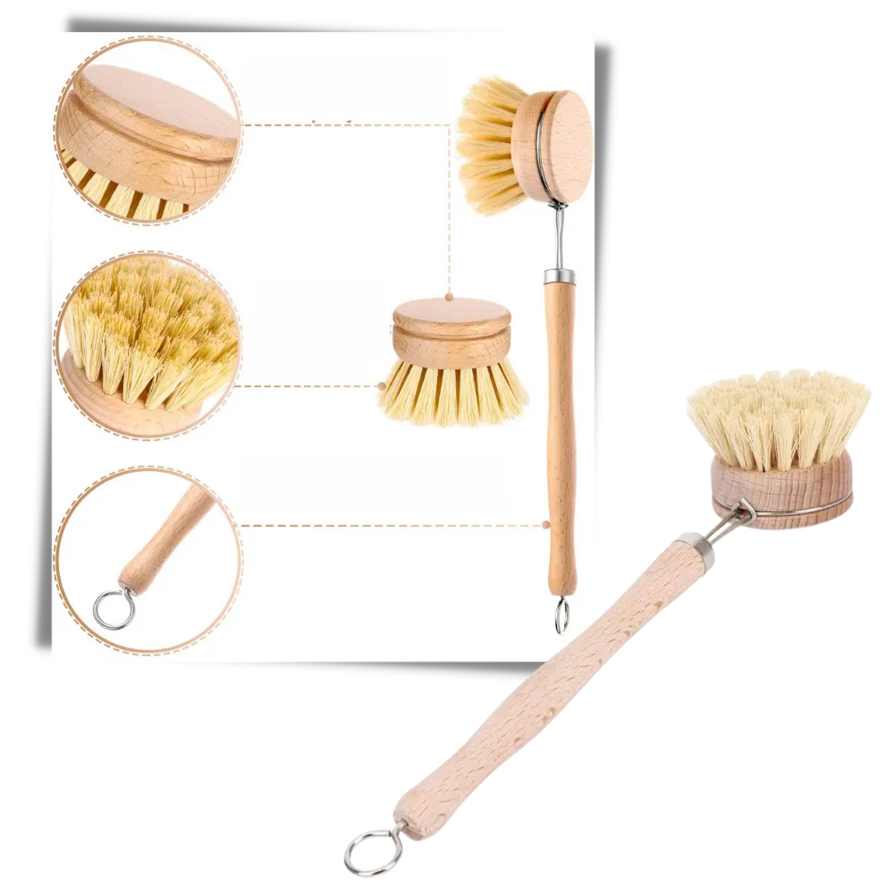Eco-Friendly Scrubbing Brush