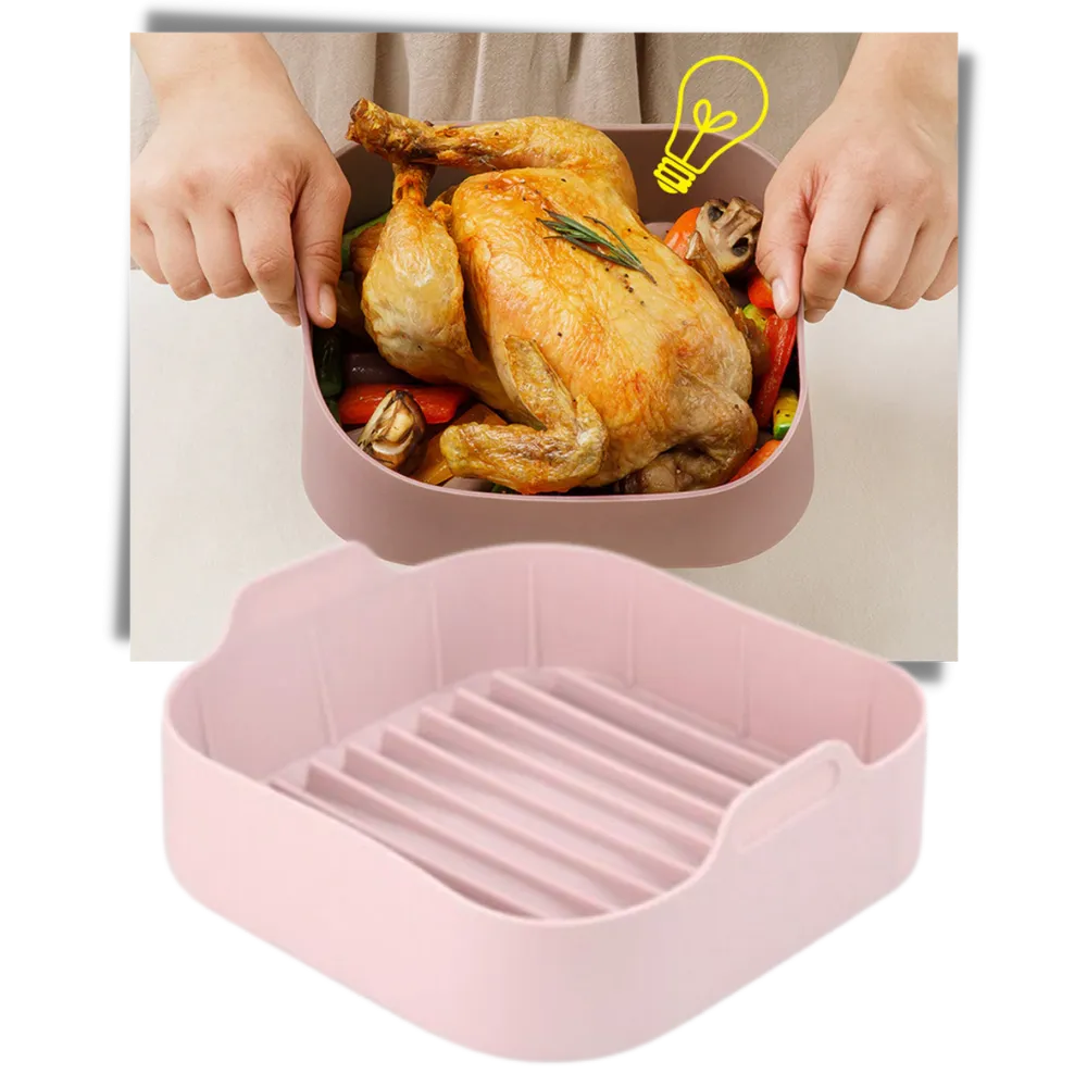 Eco-friendly Square Silicone Pan