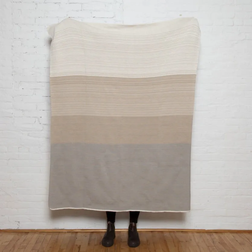 Eco Ombre Throw Blanket