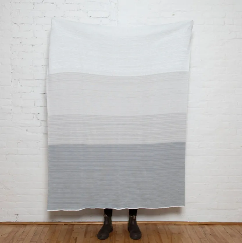 Eco Ombre Throw Blanket