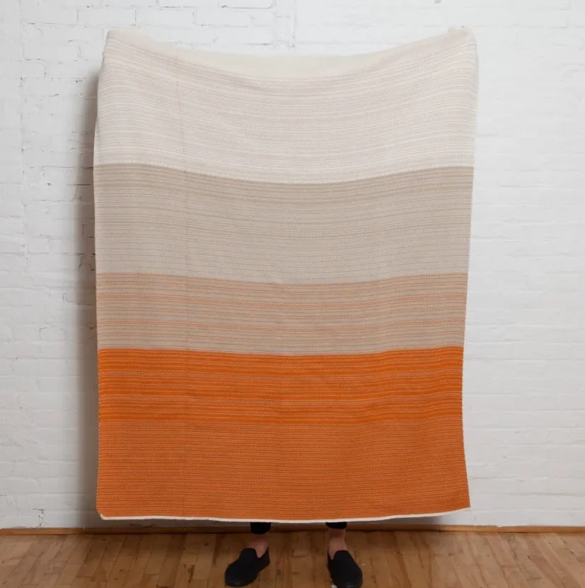 Eco Ombre Throw Blanket
